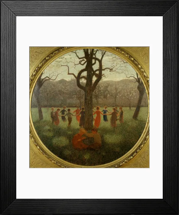Framed Print : Ring Around the Rosie, 1906-1907 Framed Print : Ring Around the Rosie, 1906-1907