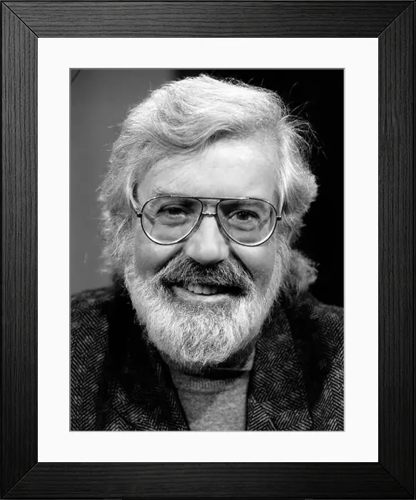 Framed Print : Portrait of the author Michael Ende Framed Print : Portrait of the author Michael Ende