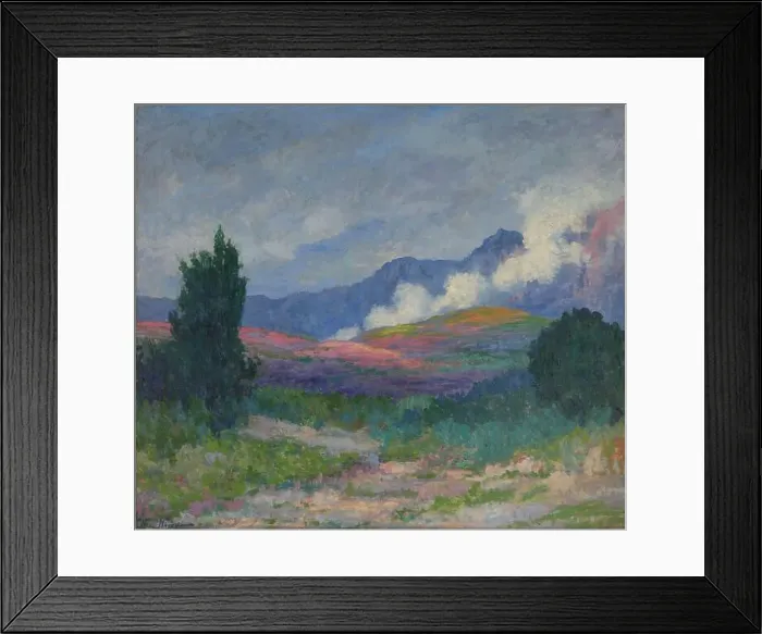 Framed Print : Nubes en la sierra - Walter de Navazio Framed Print : Nubes en la sierra - Walter de Navazio