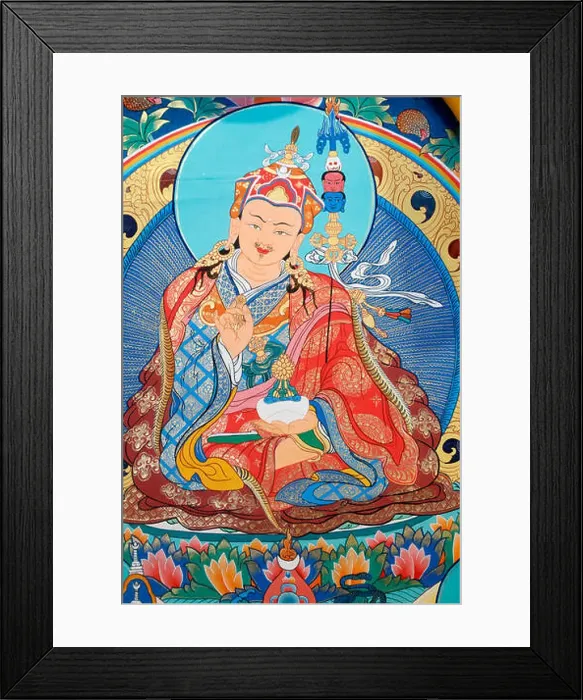 Framed Print : Padmasambhava also known as Guru Rinpoche Framed Print : Padmasambhava also known as Guru Rinpoche