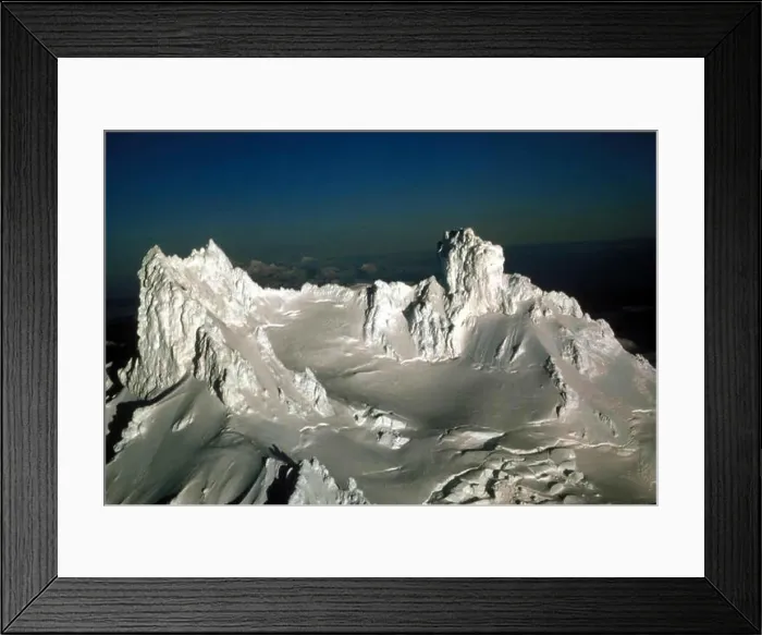 Framed Print : Isanotski peaks volcano Framed Print : Isanotski peaks volcano