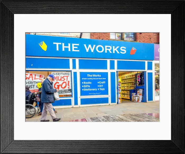 Framed Print : The The Works Barrow in Furness Framed Print : The The Works Barrow in Furness