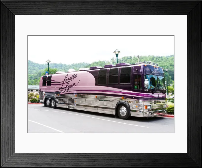 Framed Print : Loretta Lynn's Tour Bus Framed Print : Loretta Lynn's Tour Bus