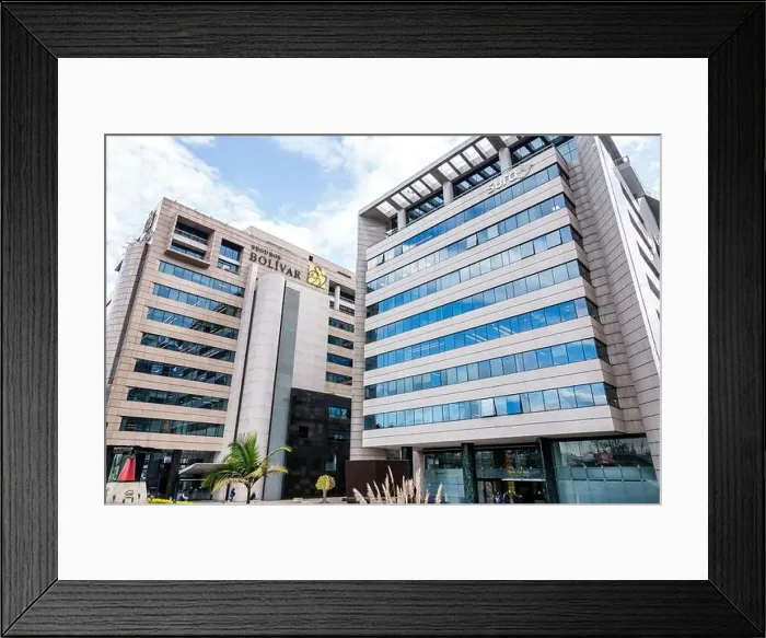Framed Print : Bogota Colombia, Avenida El Dorado Calle 26 Framed Print : Bogota Colombia, Avenida El Dorado Calle 26