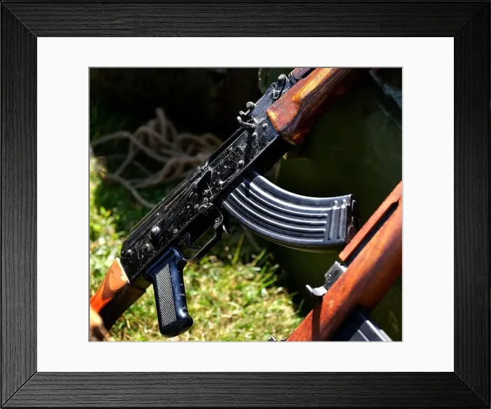 Framed Print : The StG 44 (abbreviation of Sturmgewehr 44) Framed Print : The StG 44 (abbreviation of Sturmgewehr 44)