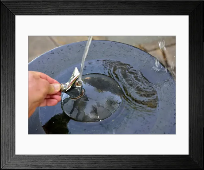 Framed Print : Drinking water fountain Framed Print : Drinking water fountain