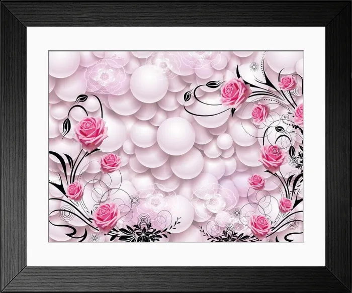 Framed Print : 3d wallpaper design and beautiful wall brick background Framed Print : 3d wallpaper design and beautiful wall brick background