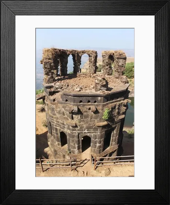 Framed Print : Raigad fort Main Towers, Raigad Framed Print : Raigad fort Main Towers, Raigad