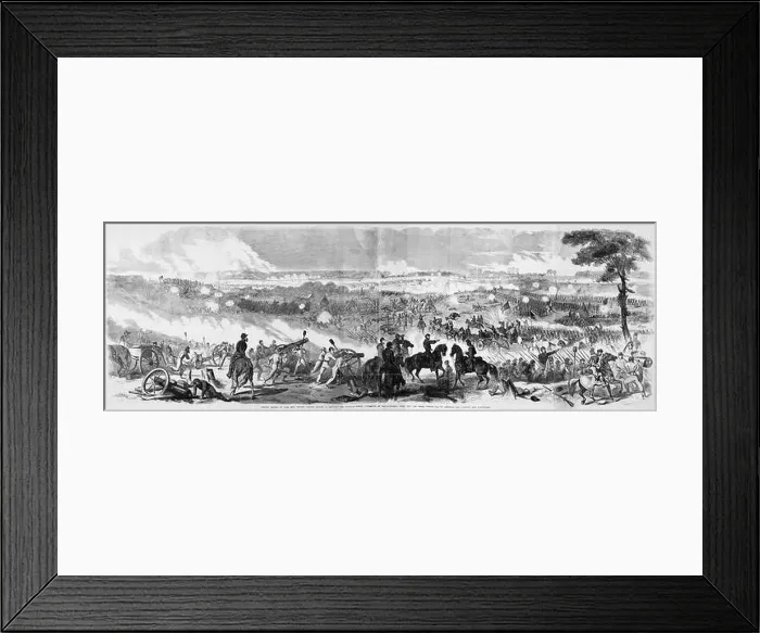 Framed Print : Second Battle of Bull Run, fought Friday Framed Print : Second Battle of Bull Run, fought Friday