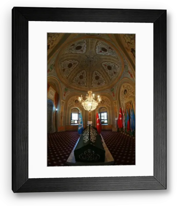 Framed Print : Ertugrul Gazi Tomb in Sogut, Bilecik, Turkey
