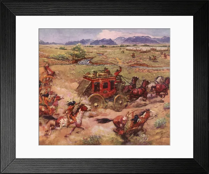 Framed Print : Wyoming Attack Framed Print : Wyoming Attack