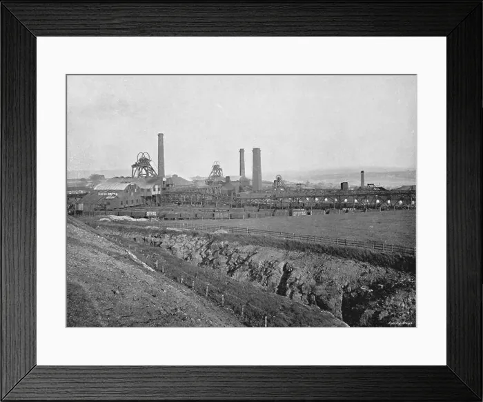 Framed Print : Hoyland Silkstone Collieries, Yorkshire, c1896. Artist: Warner Gothard Framed Print : Hoyland Silkstone Collieries, Yorkshire, c1896. Artist: Warner Gothard