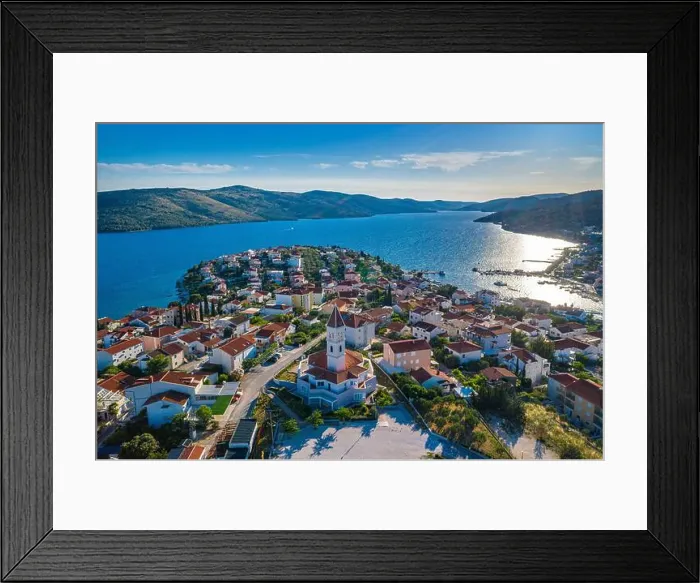 Framed Print : Seget Vranjic Framed Print : Seget Vranjic