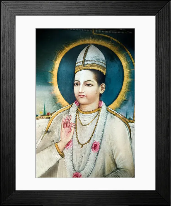 Framed Print : portrait of kabir das, kabir chaura, varanasi, uttar pradesh, Asia, India Framed Print : portrait of kabir das, kabir chaura, varanasi, uttar pradesh, Asia, India