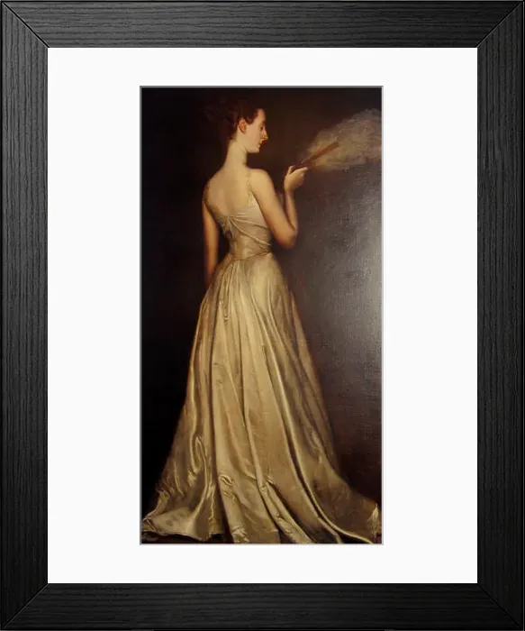 Framed Print : Madame Pierre Gautreau by Antonio de la Gandara portrays the elegant French woman in an intimate yet refined manner Framed Print : Madame Pierre Gautreau by Antonio de la Gandara portrays the elegant French woman in an intimate yet refined manner