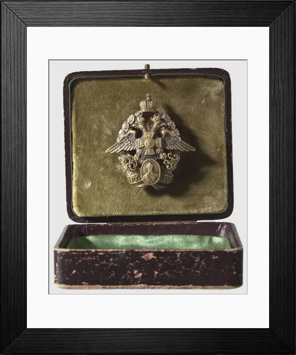 Framed Print : Badge of the 62nd Suzdalsky Infantry Regiment Framed Print : Badge of the 62nd Suzdalsky Infantry Regiment