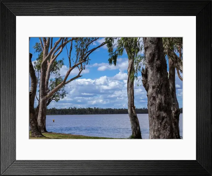 Framed Print : Lake Broadwater Framed Print : Lake Broadwater