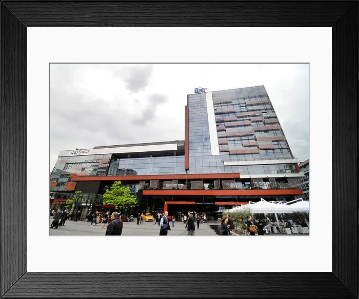 Framed Print : BBI center in Sarajevo, Bosnia & Herzegovina Framed Print : BBI center in Sarajevo, Bosnia & Herzegovina
