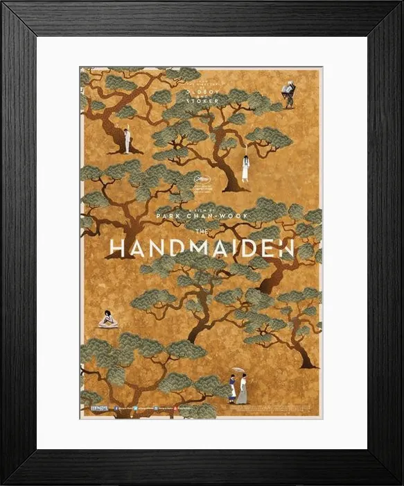 Framed Print : The Handmaiden Ah-ga-ssi Year : 2016 South Korea Director : Chan-wook Park Movie poster (USA) Framed Print : The Handmaiden Ah-ga-ssi Year : 2016 South Korea Director : Chan-wook Park Movie poster (USA)