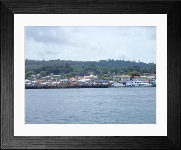Framed Print : Isabela City, Philippines. 13th Sep