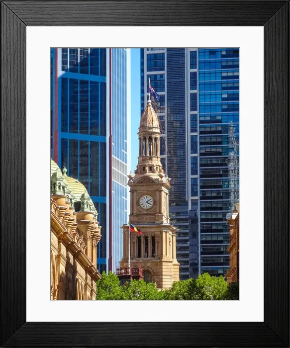 Framed Print : Stock photograph of the Sydney Post Office in downtown Sydney, Australia on a sunny day Framed Print : Stock photograph of the Sydney Post Office in downtown Sydney, Australia on a sunny day