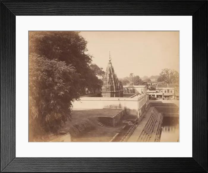 Framed Print : View of the Durga temple at Varanasi Framed Print : View of the Durga temple at Varanasi