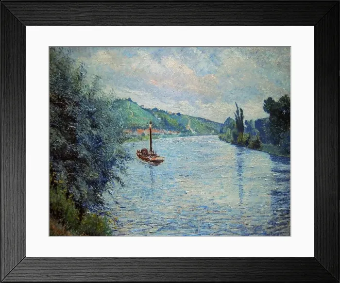 Framed Print : La Frette by Lucien Pissarro (1863-1944) Framed Print : La Frette by Lucien Pissarro (1863-1944)