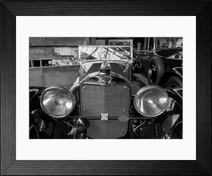 Framed Print : 1928 Mercedes-Benz Models 36 / 220 on display at the National Motor Museum, Beaulieu, New Forest, Hampshire, England, UK Framed Print : 1928 Mercedes-Benz Models 36 / 220 on display at the National Motor Museum, Beaulieu, New Forest, Hampshire, England, UK