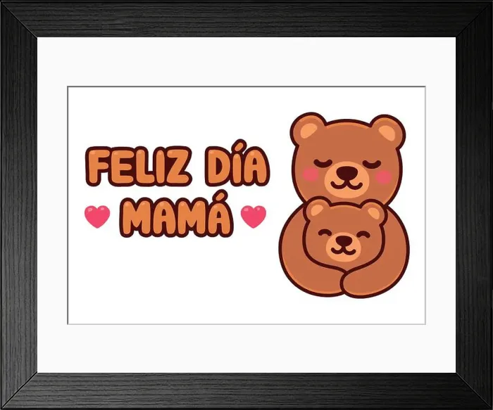 Framed Print : Feliz Dia Mama, Spanish for Happy Mother's Day Framed Print : Feliz Dia Mama, Spanish for Happy Mother's Day
