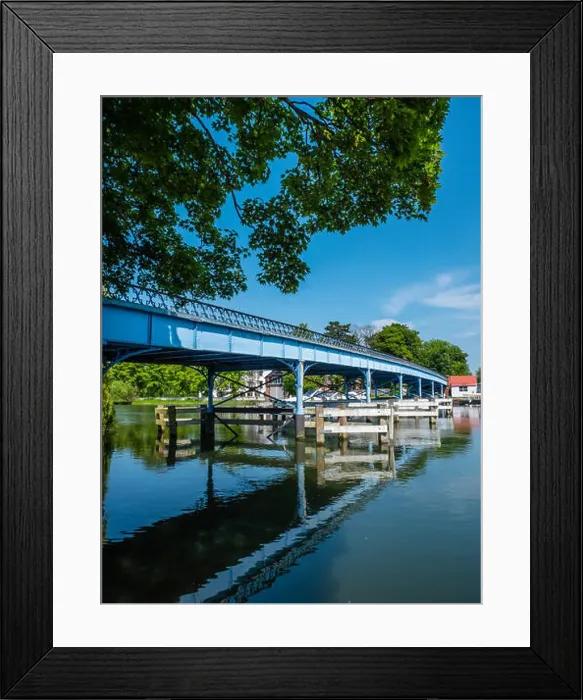 Framed Print : Cookham Bridge, Cookham, nr Maidenhead, Berkshire, England, UK, GB Framed Print : Cookham Bridge, Cookham, nr Maidenhead, Berkshire, England, UK, GB