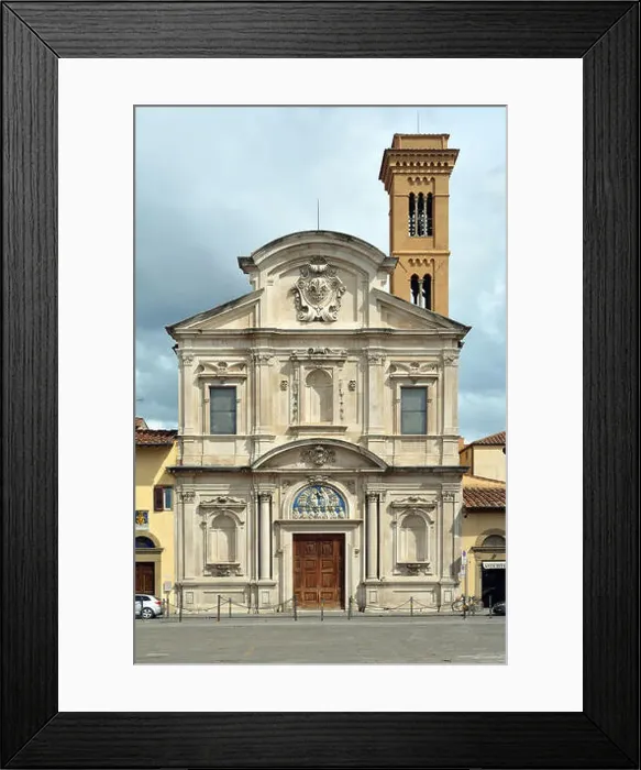 Framed Print : Franciscan church Chiesa di San Salvatore di Ognissanti at the Piazza di Ognissanti in Florence - Italy Framed Print : Franciscan church Chiesa di San Salvatore di Ognissanti at the Piazza di Ognissanti in Florence - Italy