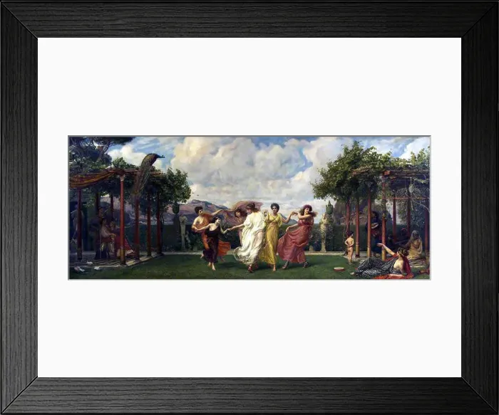 Framed Print : Edward John Poynter Horae Serenae, 1894 Framed Print : Edward John Poynter Horae Serenae, 1894