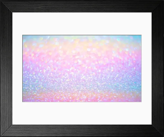 Framed Print : Girly, unicorn, spring, summer, holiday and party soft focus with bokeh lights glitter texture background Framed Print : Girly, unicorn, spring, summer, holiday and party soft focus with bokeh lights glitter texture background