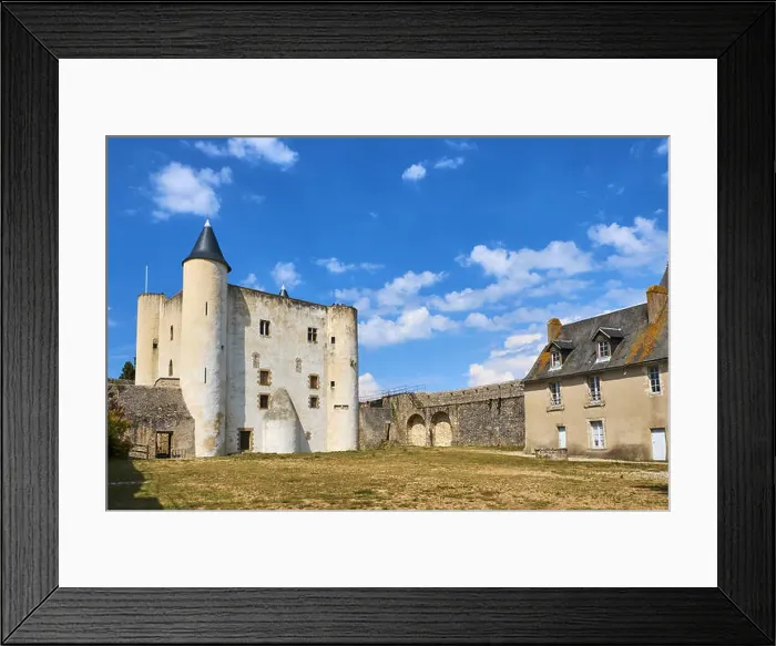 Framed Print : France, Vendée, Noirmoutier, Noirmoutier-en-l'Ile, the castel Framed Print : France, Vendée, Noirmoutier, Noirmoutier-en-l'Ile, the castel