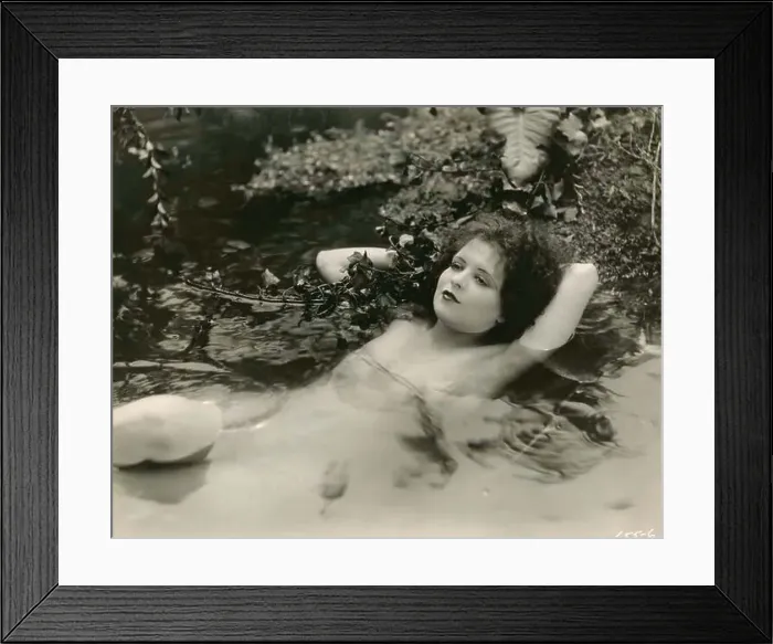 Framed Print : Clara Bow was a famous American actress in the 1920s