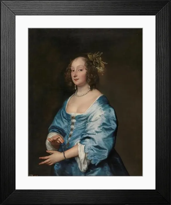 Framed Print : Antonio van Dyck  /  Mary Ruthven