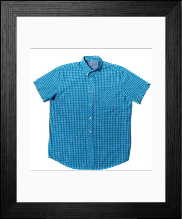 Framed Print : Summer shirt with short sleeves Framed Print : Summer shirt with short sleeves