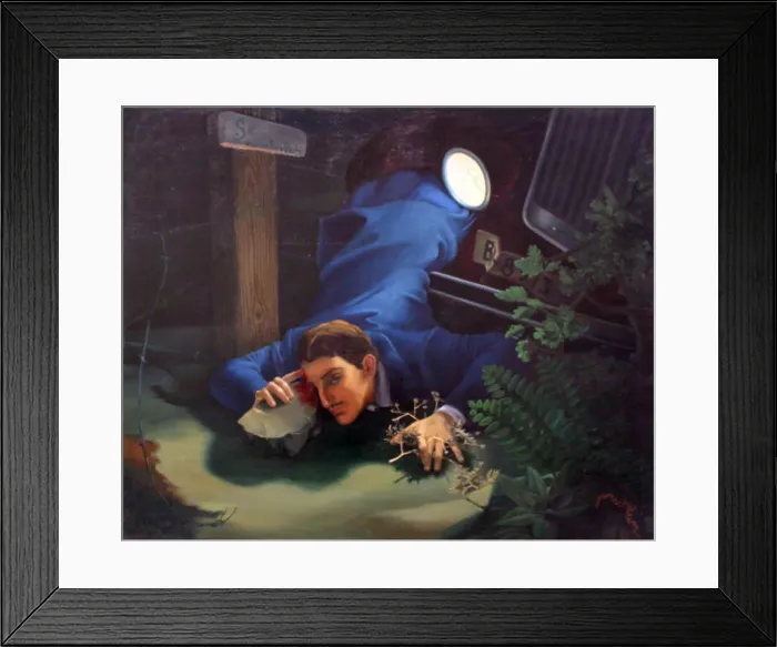 Framed Print : This self-portrait by Alfonso Ponce de Leon Framed Print : This self-portrait by Alfonso Ponce de Leon