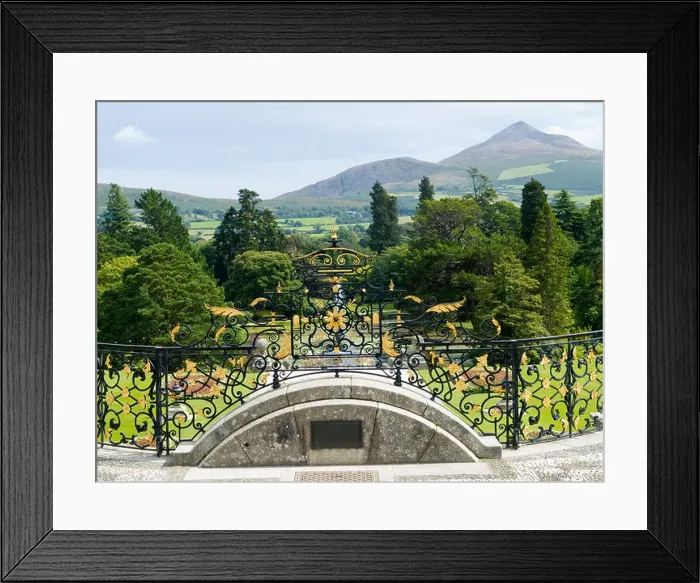 Framed Print : Powerscourt Estate House and Gardens, near Enniskerry in County Wicklow Irleand Framed Print : Powerscourt Estate House and Gardens, near Enniskerry in County Wicklow Irleand