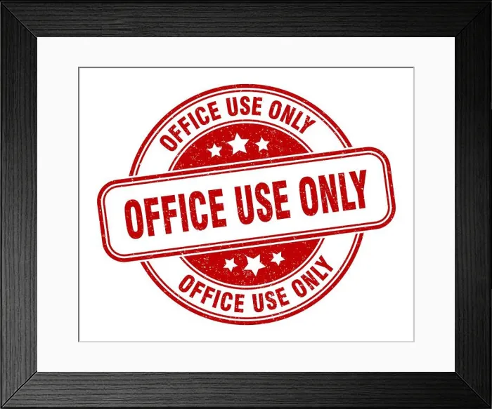 Framed Print : office use only stamp. office use only sign. round grunge label Framed Print : office use only stamp. office use only sign. round grunge label