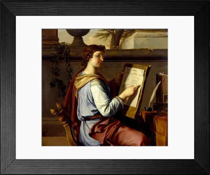 Framed Print : Allegory of Arithmetic, 1650 Framed Print : Allegory of Arithmetic, 1650