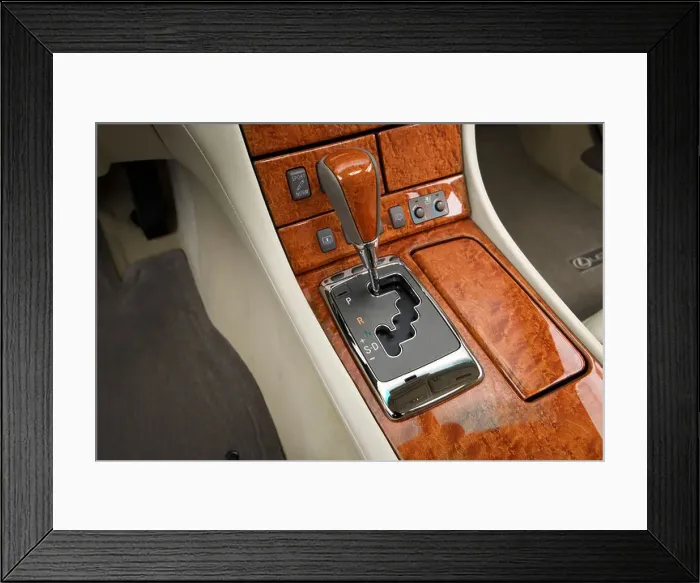 Framed Print : 2006 Lexus LS 430 in Brown - Gear shifter / center console Framed Print : 2006 Lexus LS 430 in Brown - Gear shifter / center console