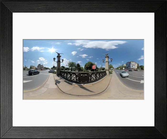 Framed Print : Orlov most (Eagles Bridge)