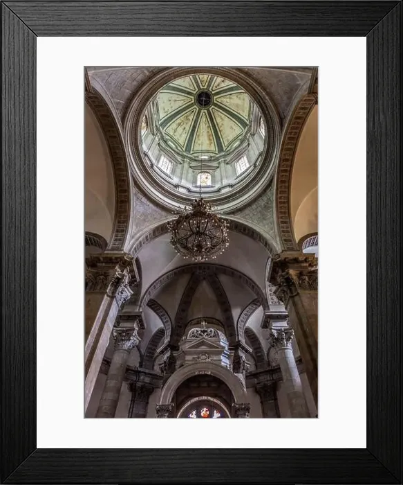 Framed Print : Ceiling and dome of the Cathedral Basilica of Our Lady of Peace, La Paz, Bolivia Framed Print : Ceiling and dome of the Cathedral Basilica of Our Lady of Peace, La Paz, Bolivia