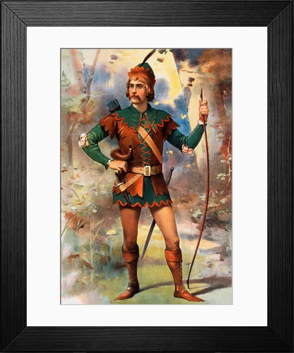 Framed Print : Robin Hood