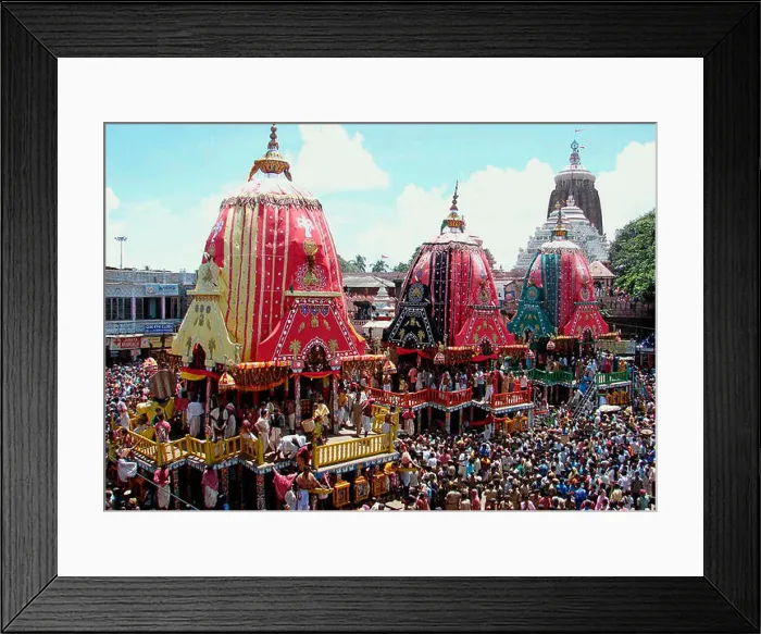 Framed Print : Rath Yatra Festival Framed Print : Rath Yatra Festival