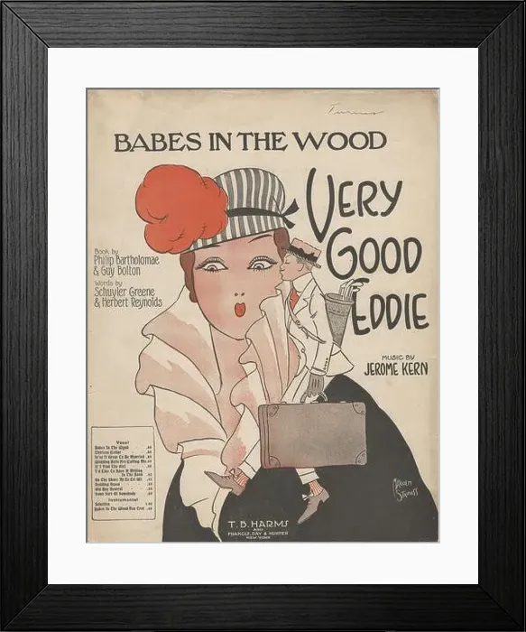 Framed Print : Very Good Eddie 1915 Musical Sheet Music Cover Framed Print : Very Good Eddie 1915 Musical Sheet Music Cover