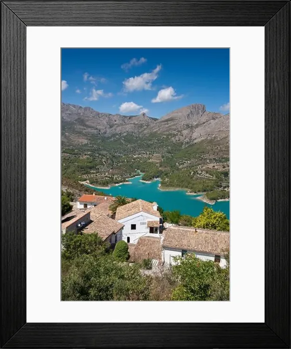 Framed Print : El Castell de Guadalest near Benidorm, in the Costa Blanca Region of Spain Framed Print : El Castell de Guadalest near Benidorm, in the Costa Blanca Region of Spain