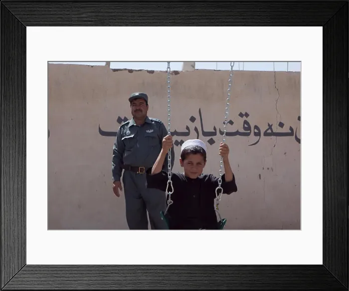 Framed Print : The Delaram District Chief of Police Framed Print : The Delaram District Chief of Police