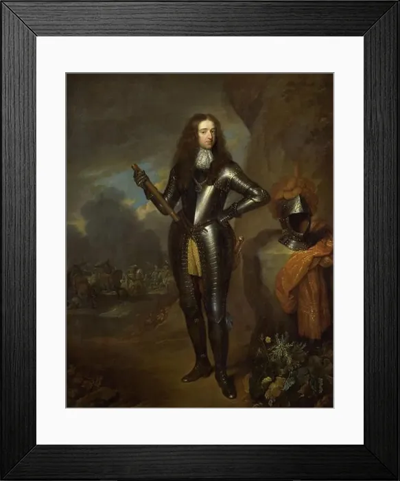 Framed Print : William III (1650-1702), Prince of Orange and since 1689 Framed Print : William III (1650-1702), Prince of Orange and since 1689